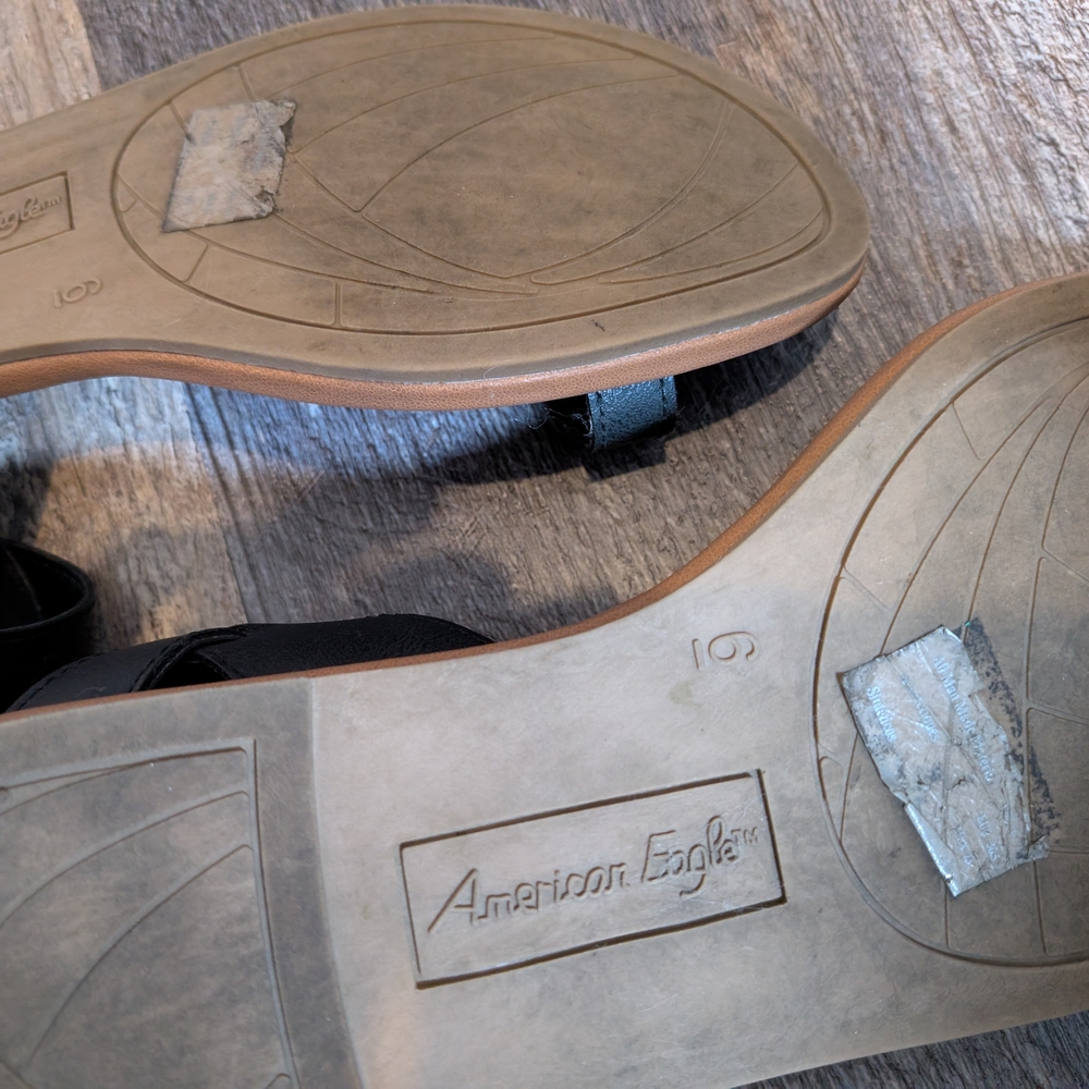 American Eagle Outfitters Black Women's Sandals - Picture 5 of 5